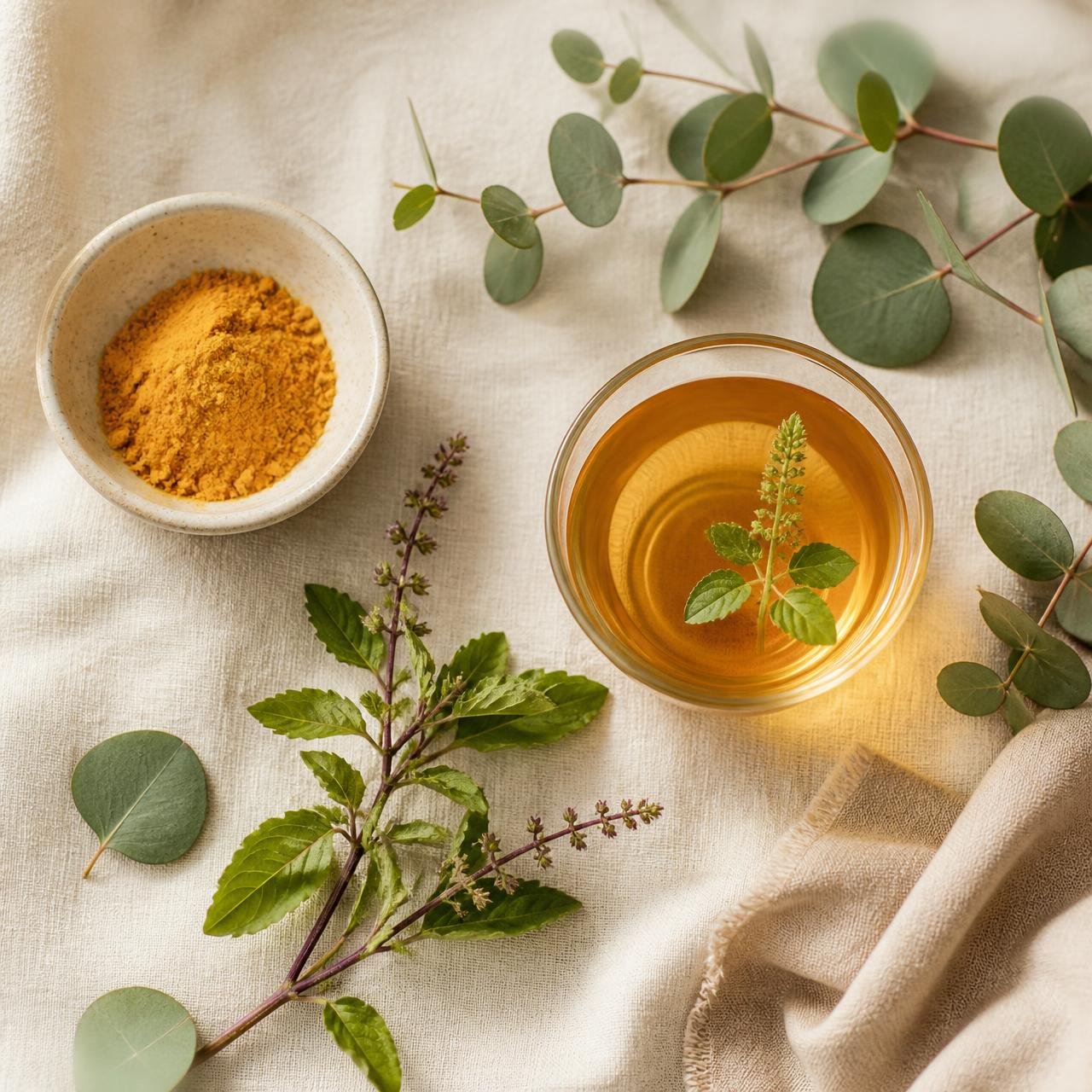 Natural healing botanicals